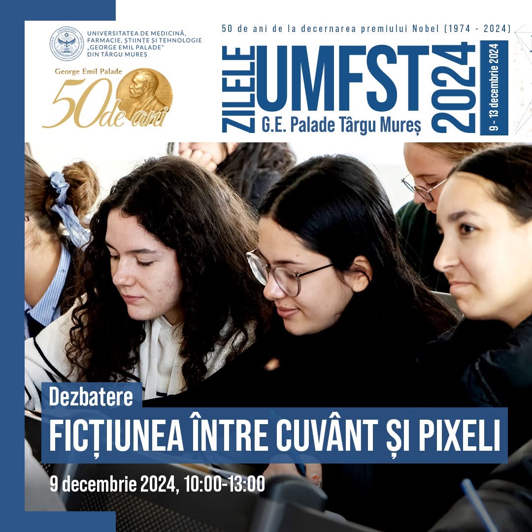 Dezbatere la Liceul UMFST: literatură și cinematografie