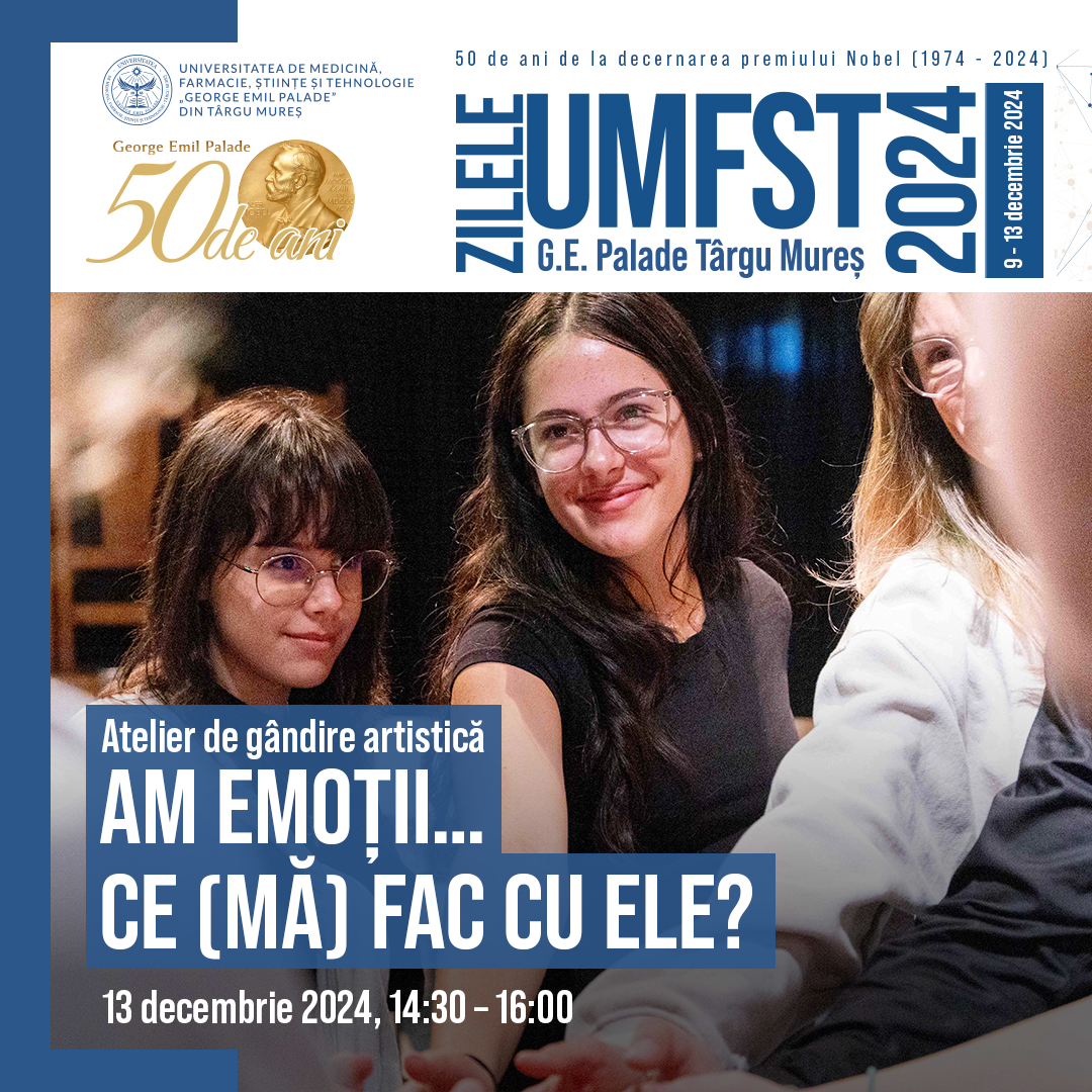 Workshop de gestionare a emoțiilor pentru liceenii UMFST