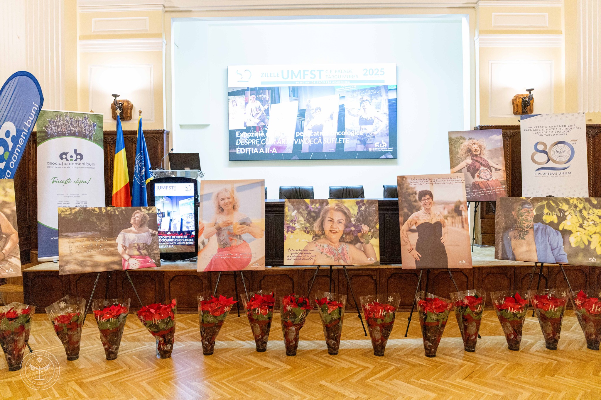 Expoziției de picturi pe cicatrici oncologice: „Despre cum arta vindecă suflete”