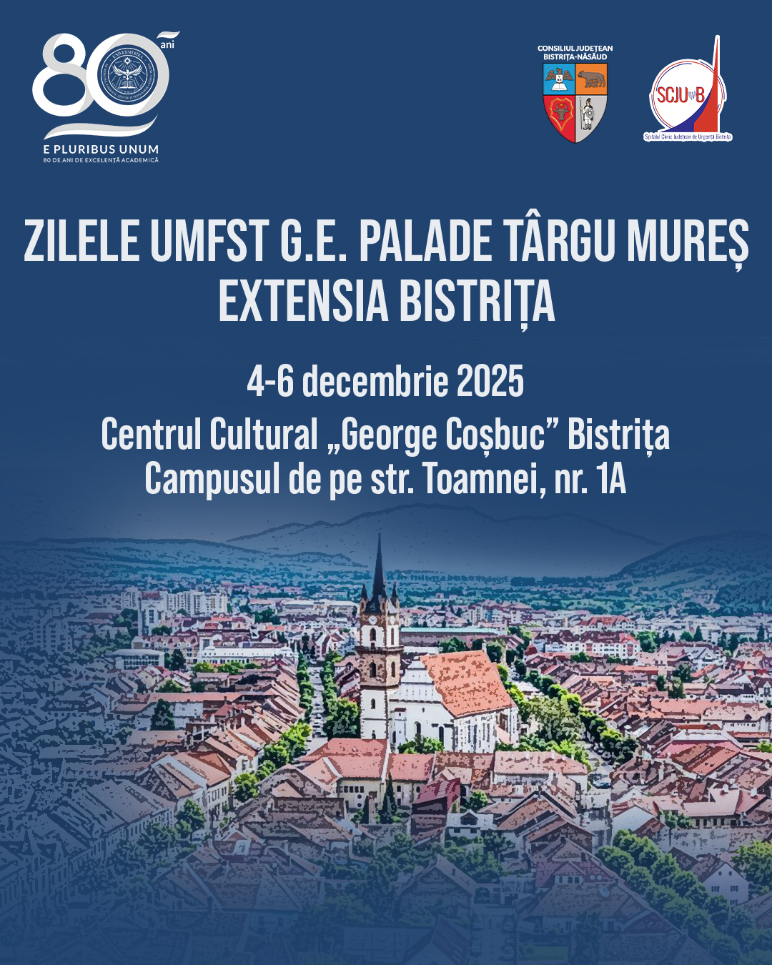 Zilele UMFST G.E. Palade Târgu Mureș – extensia Bistrița
