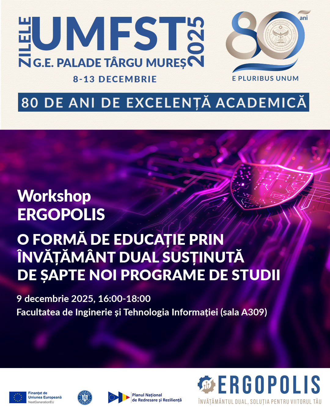 ERGOPOLIS – educație prin învățământ dual