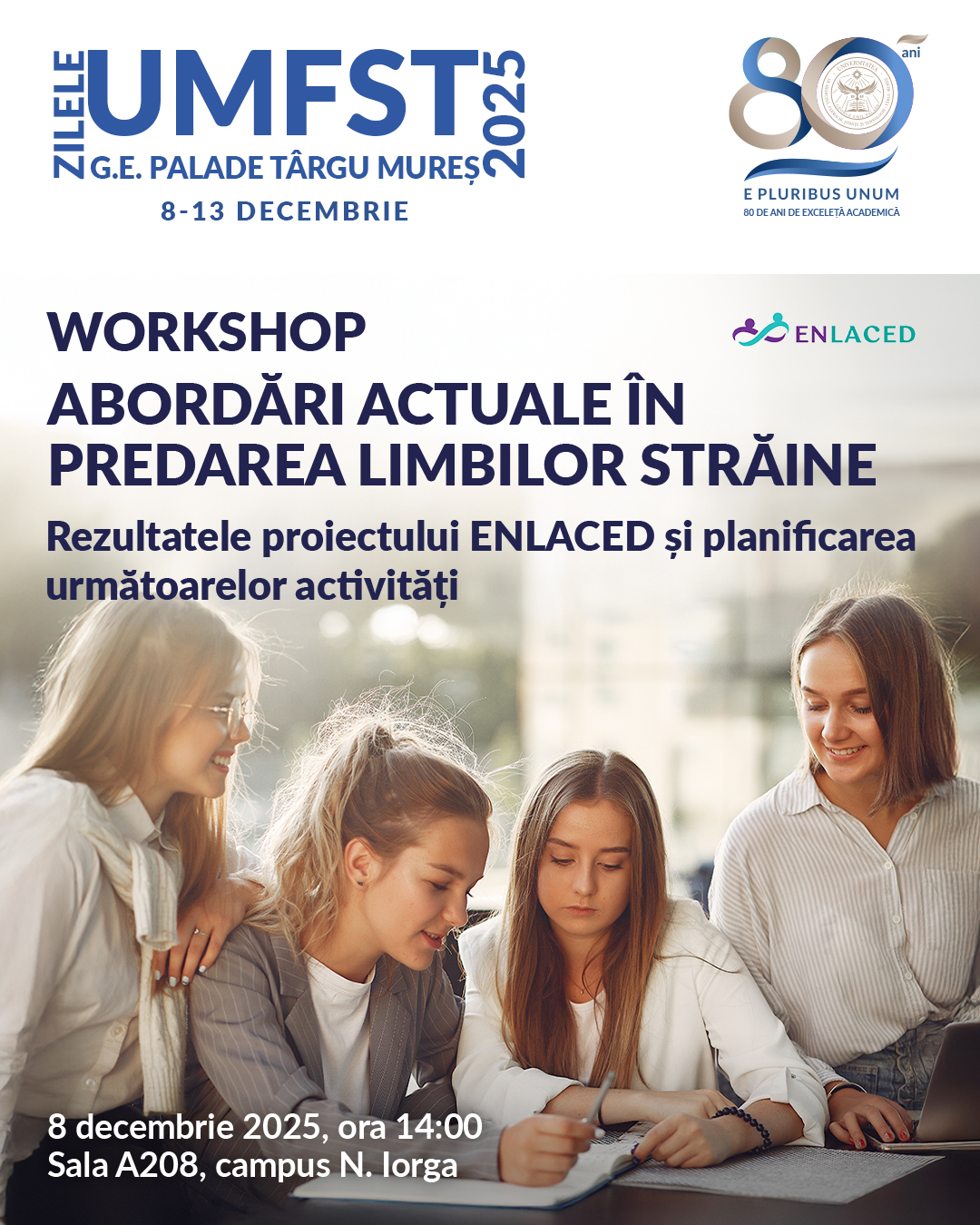 Prezentarea rezultatelor proiectului Erasmus+, ENLACED