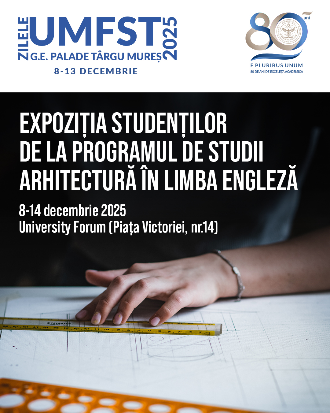 Expoziției de arhitectură a studenților UMFST