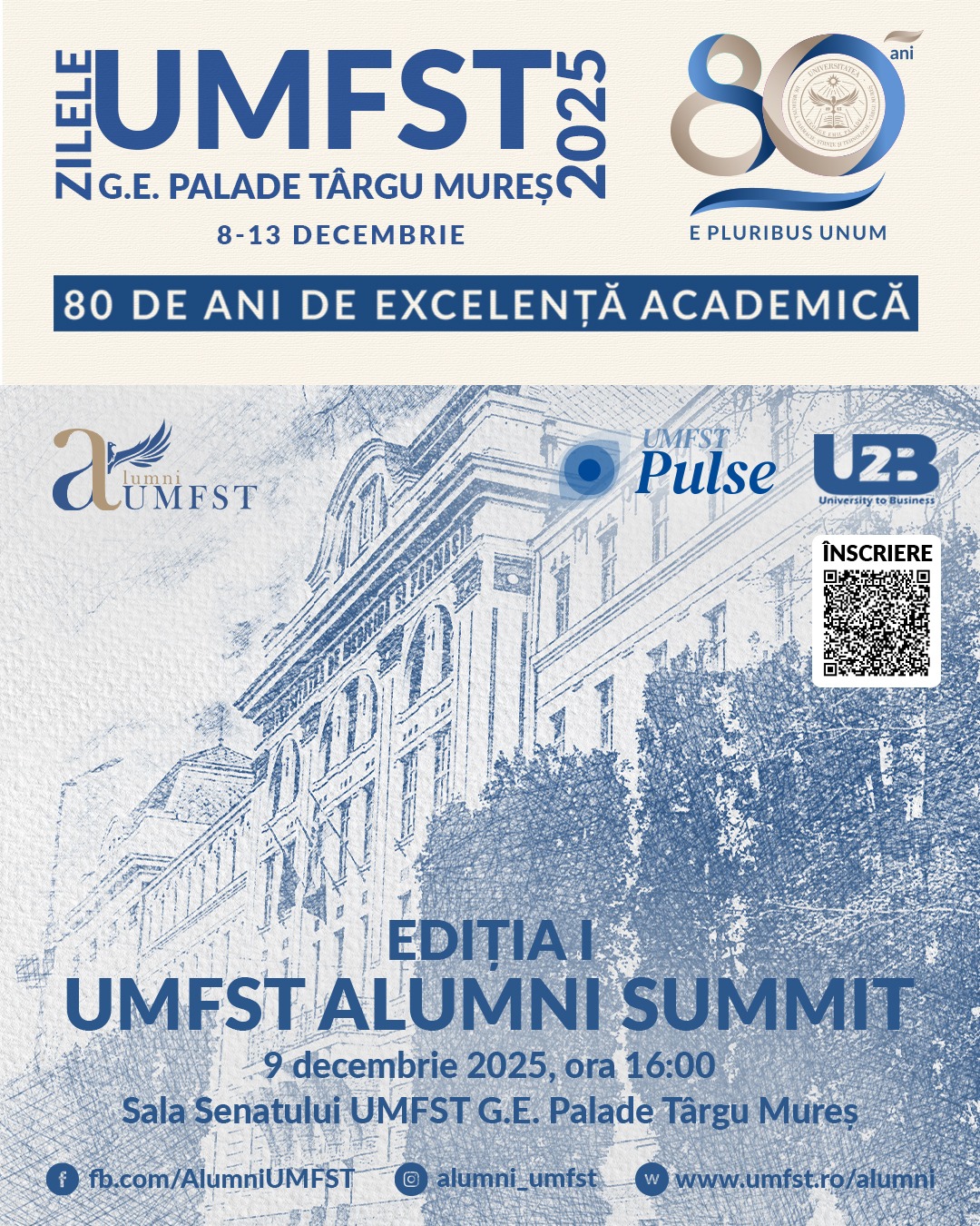 Alumni Summit – absolvenți, studenți și cadre didactice într-un cadru de reconectare la Alma Mater