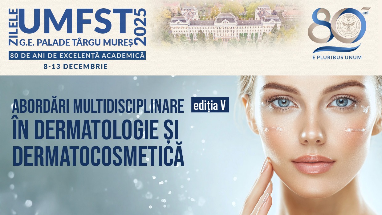 Conferința de dermatologie, la ediția cu numărul V