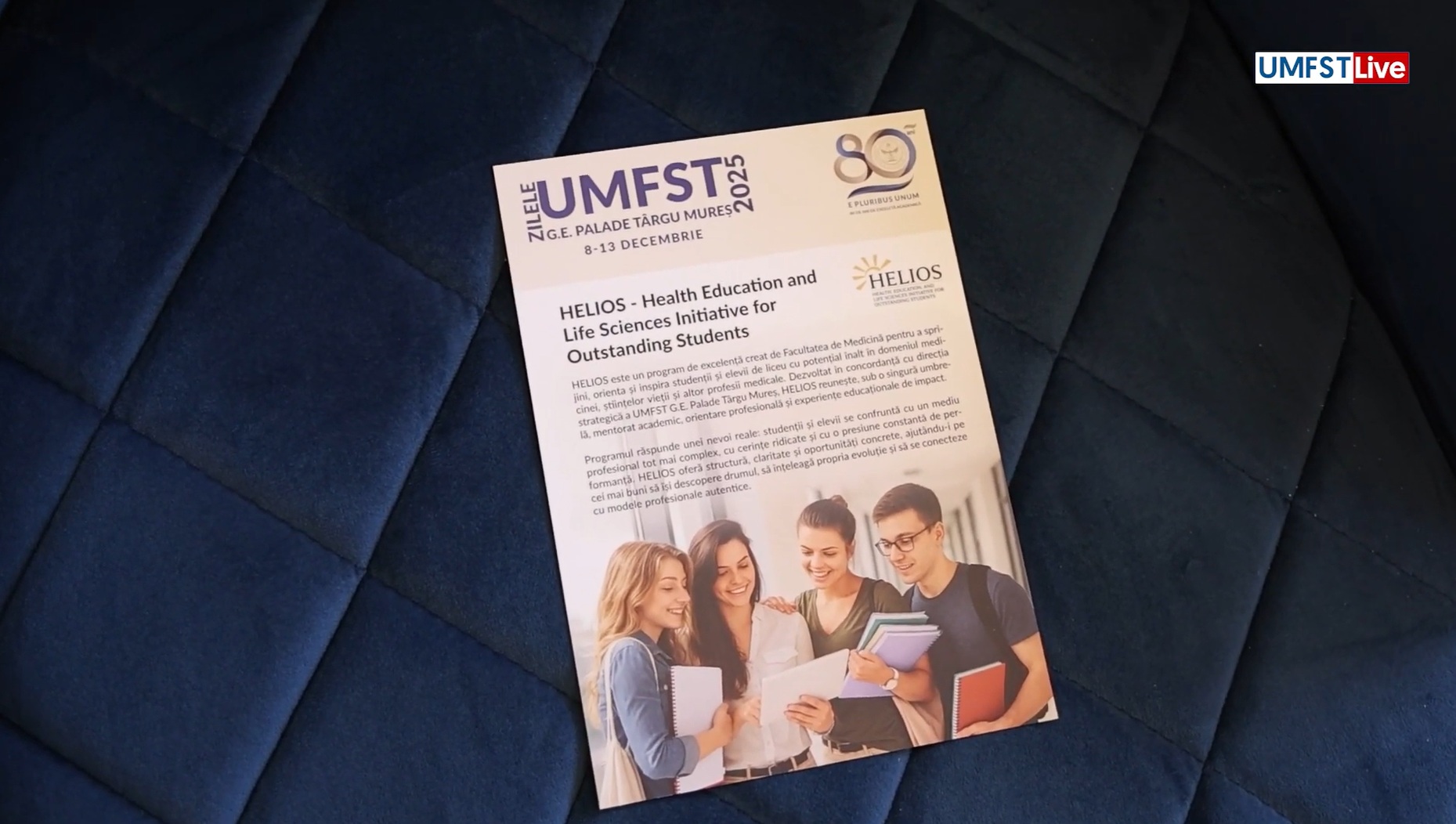 Reportaj UMFST Live. Programul HELIOS